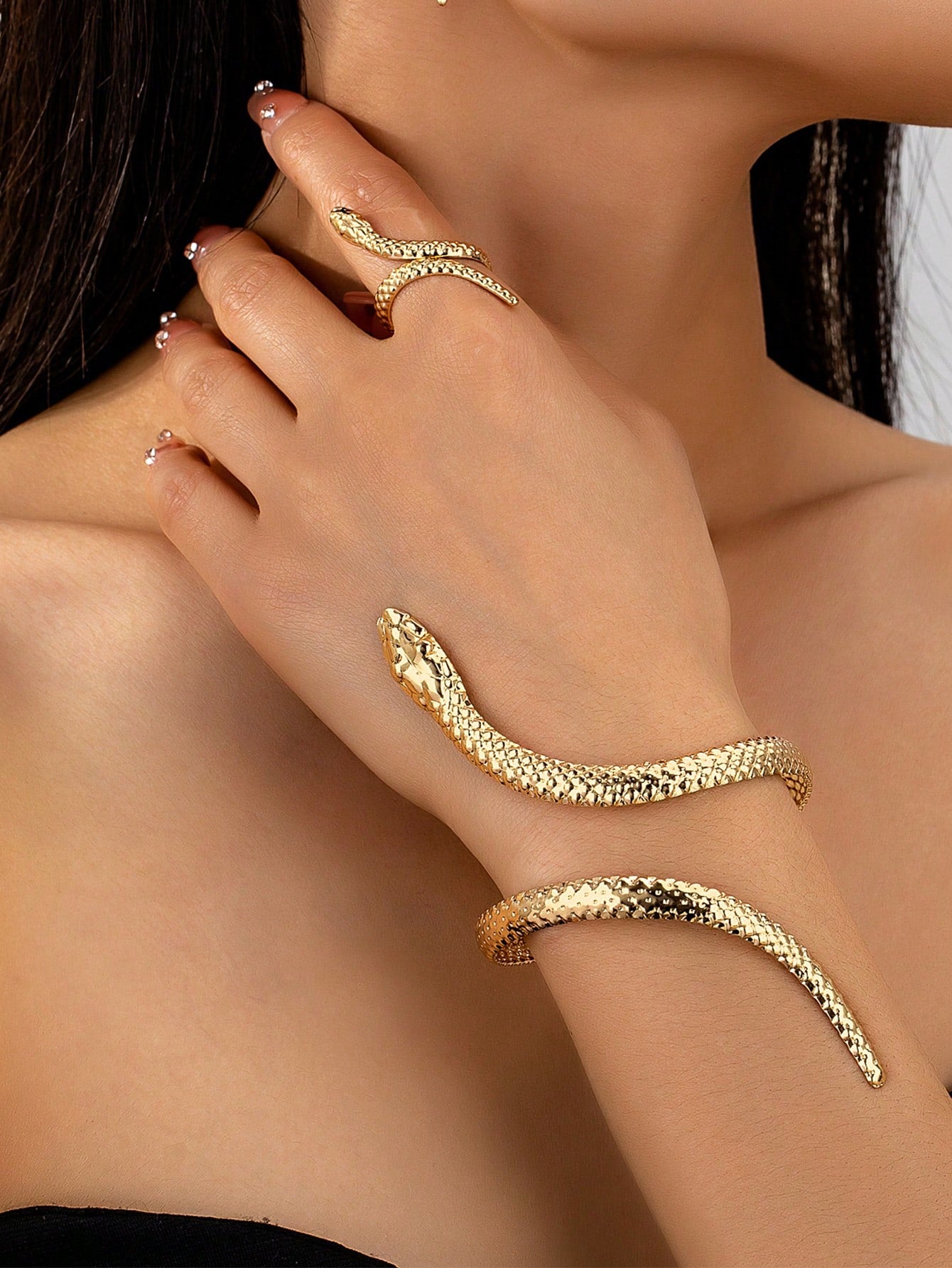 Evelyn – Wild Print Jewelry Set