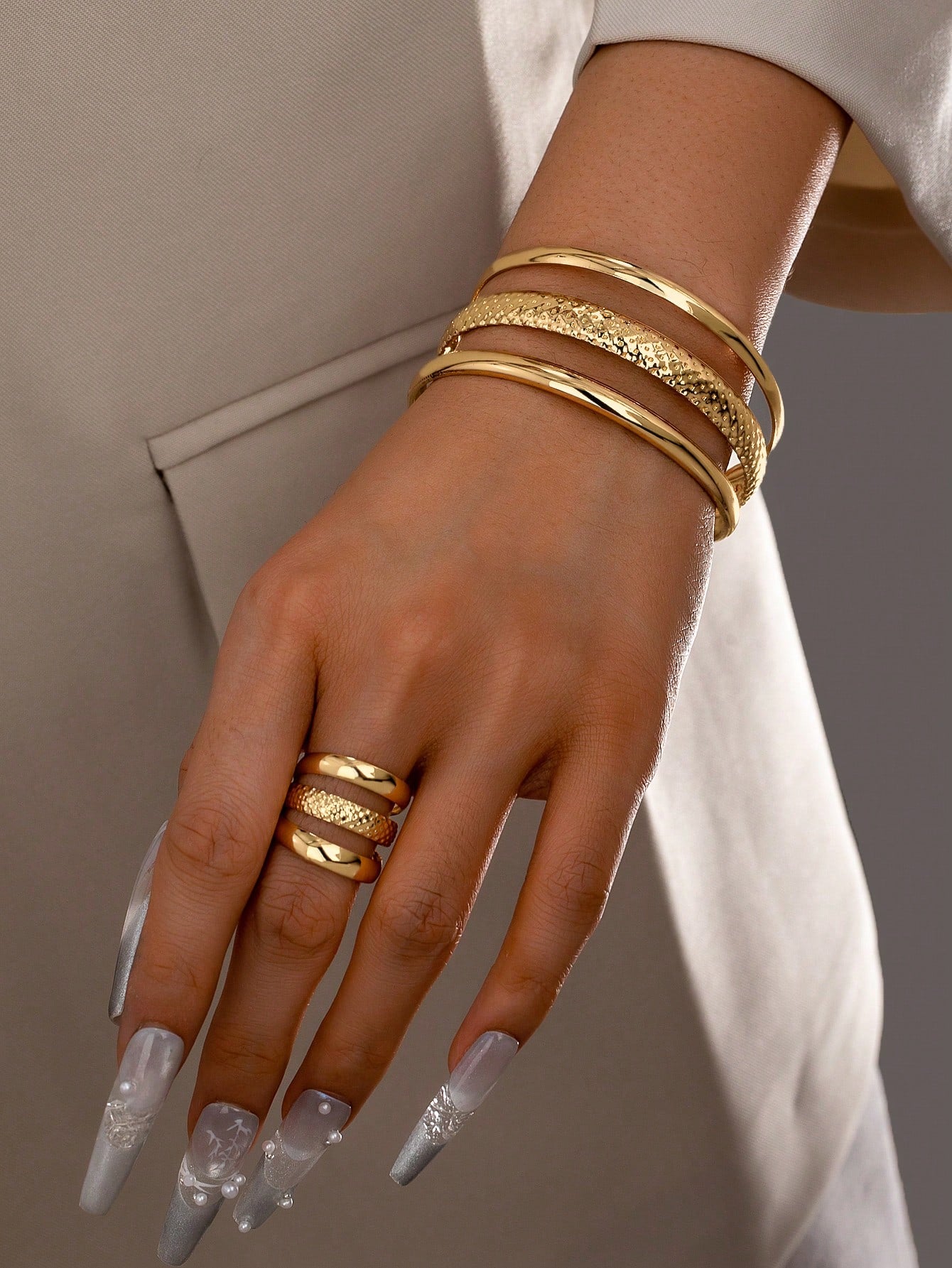 Evelyn – Wild Print Jewelry Set