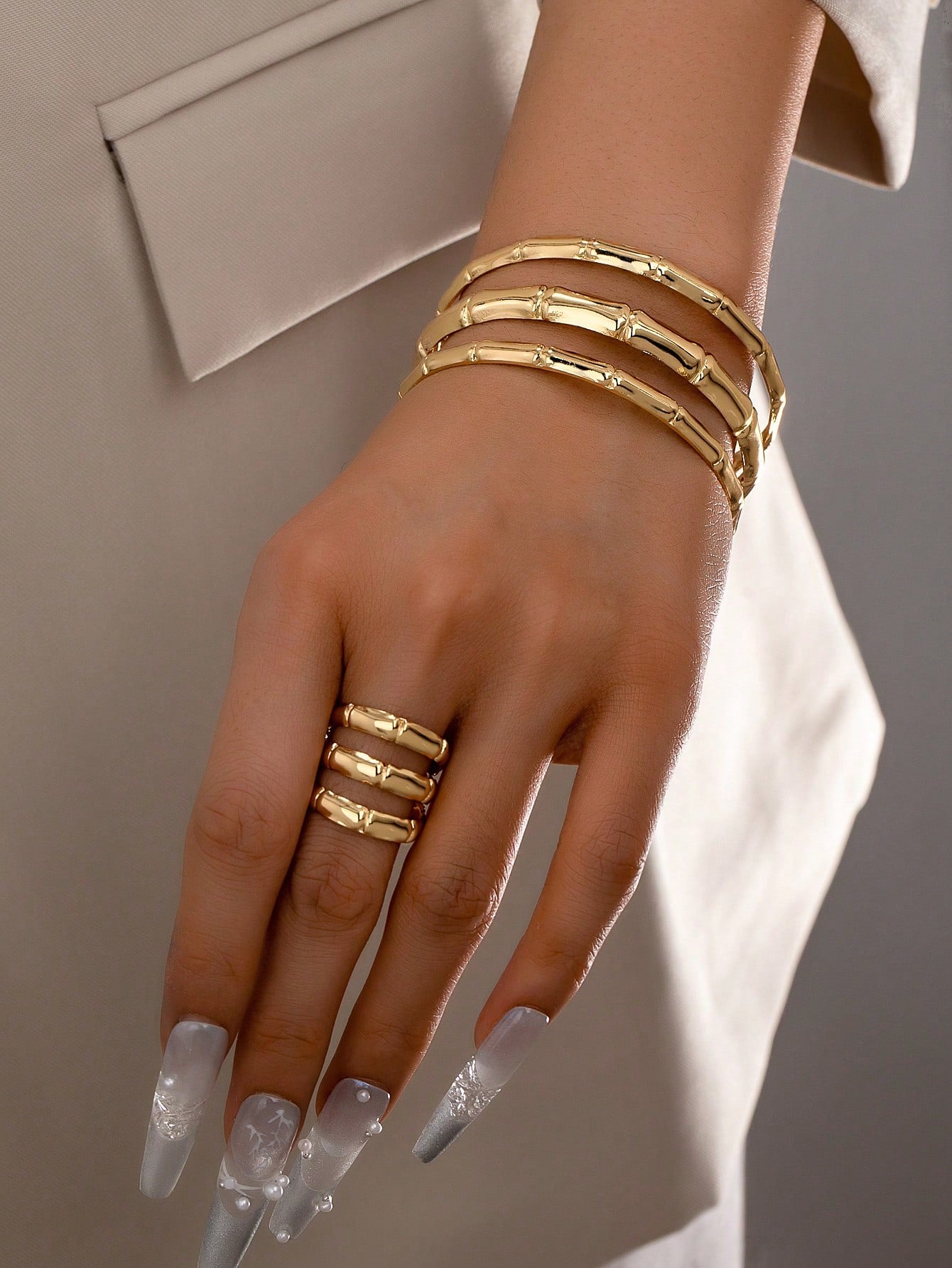 Evelyn – Wild Print Jewelry Set