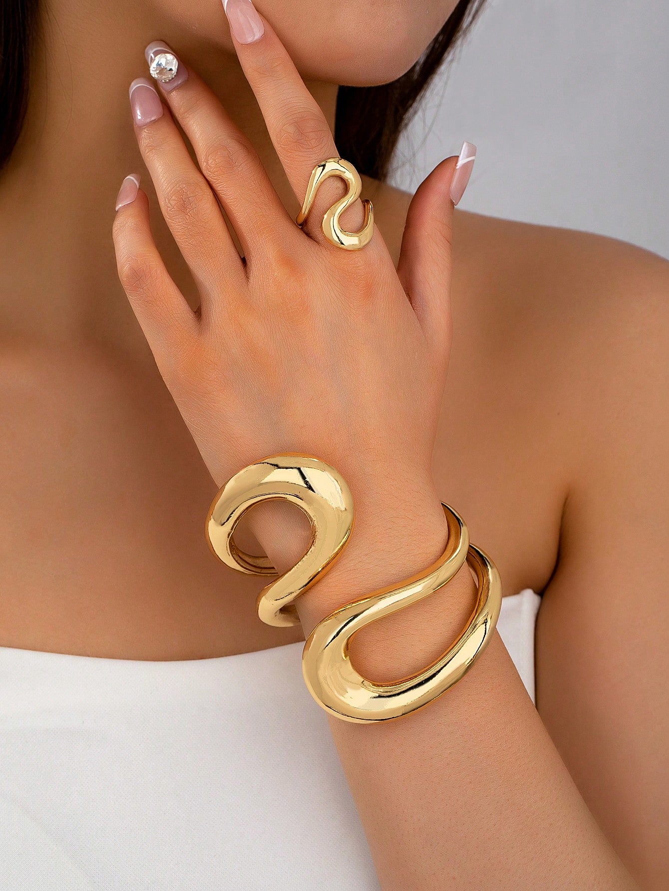 Evelyn – Wild Print Jewelry Set