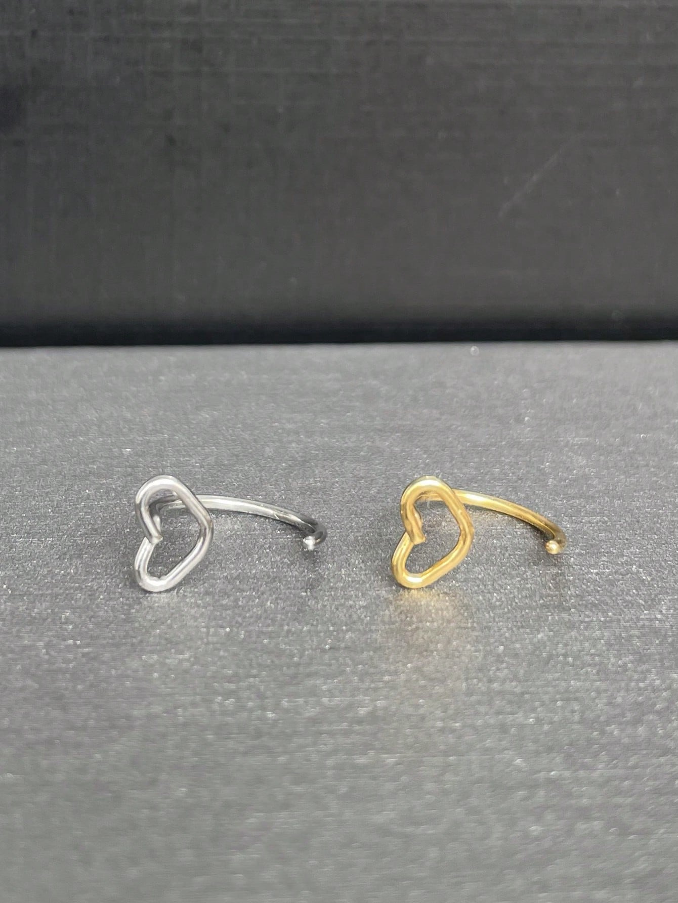 Evelyn – Sleek Stainless Steel Nose & Lip Jewelry Set