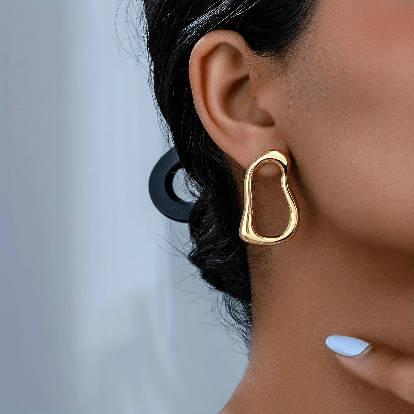 Evelyn – Modern Geometric Earrings