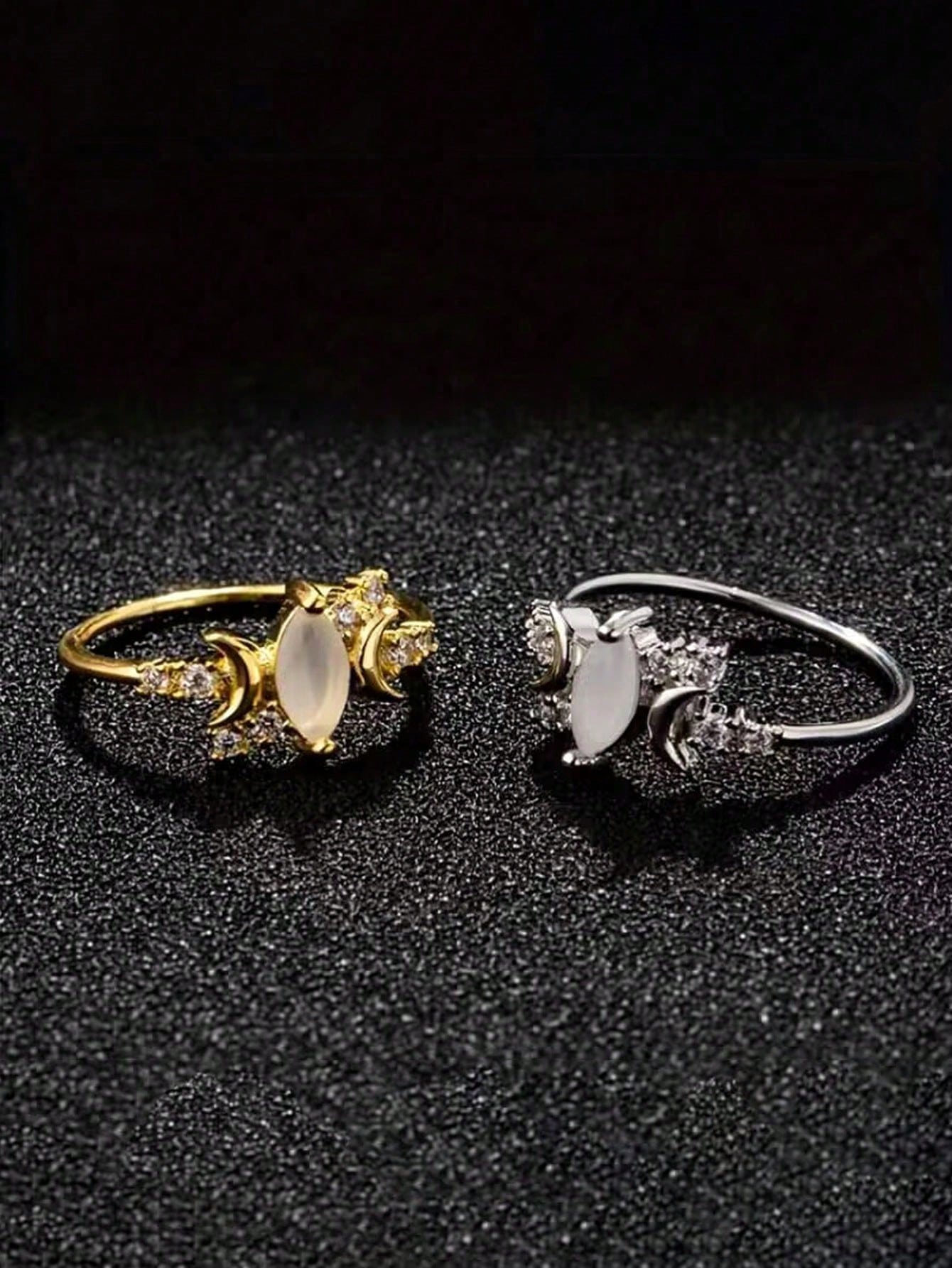 Evelyn – Sparkling Cubic Zirconia Engagement Ring