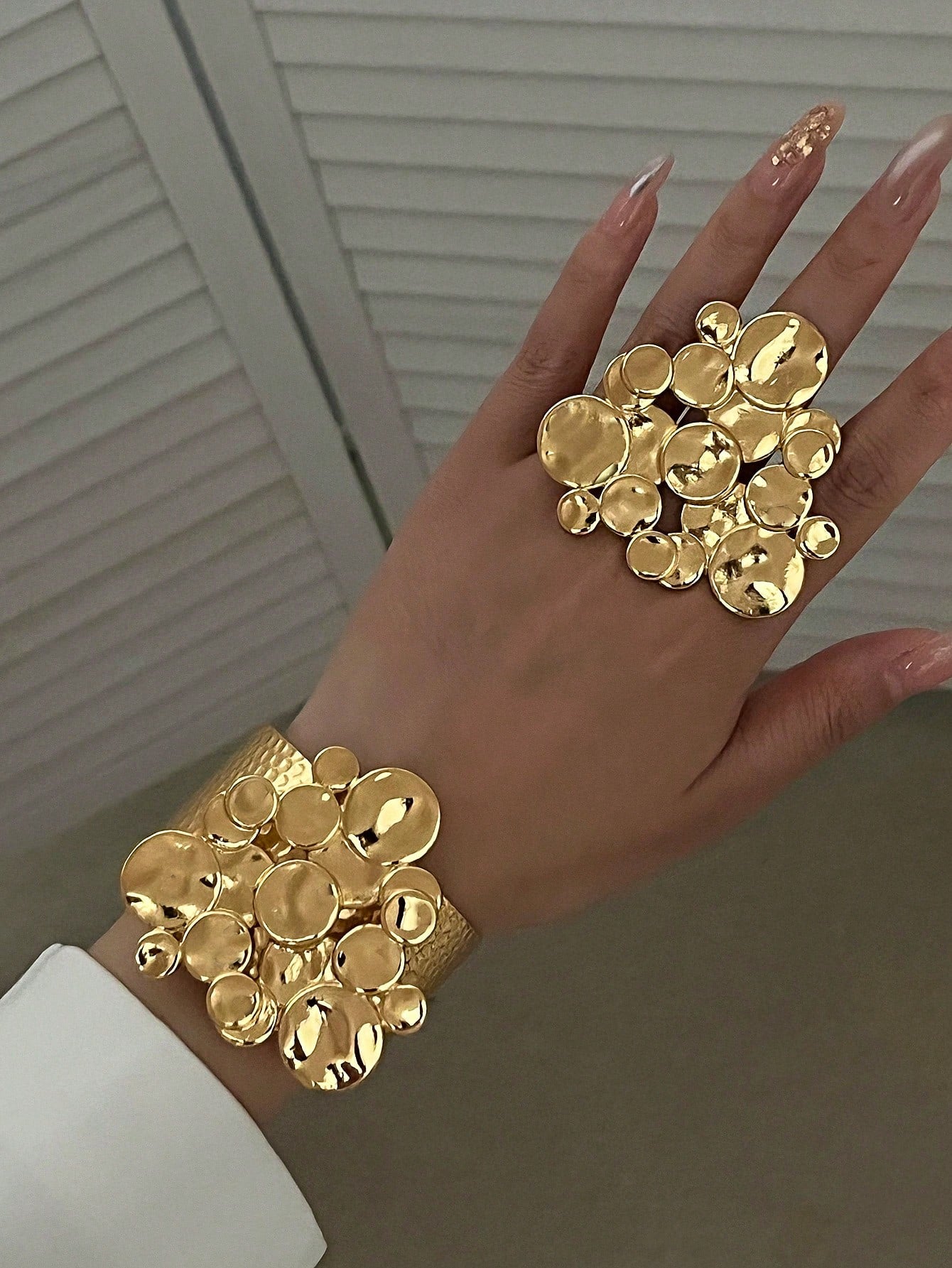 Evelyn – Wild Print Jewelry Set