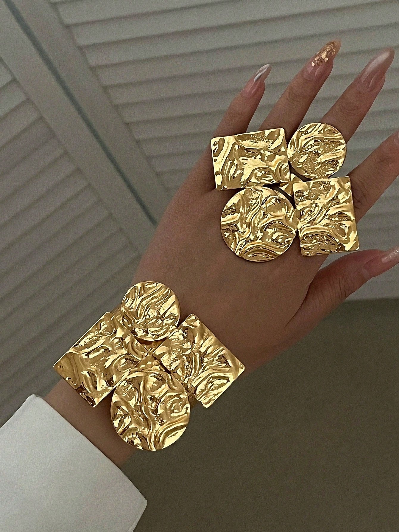 Evelyn – Wild Print Jewelry Set