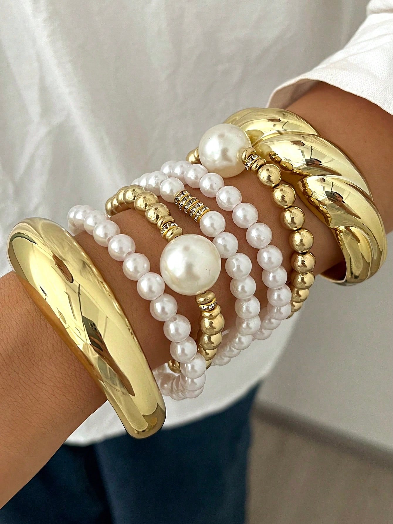 Evelyn – Vintage-Inspired Bangle Bracelet Set