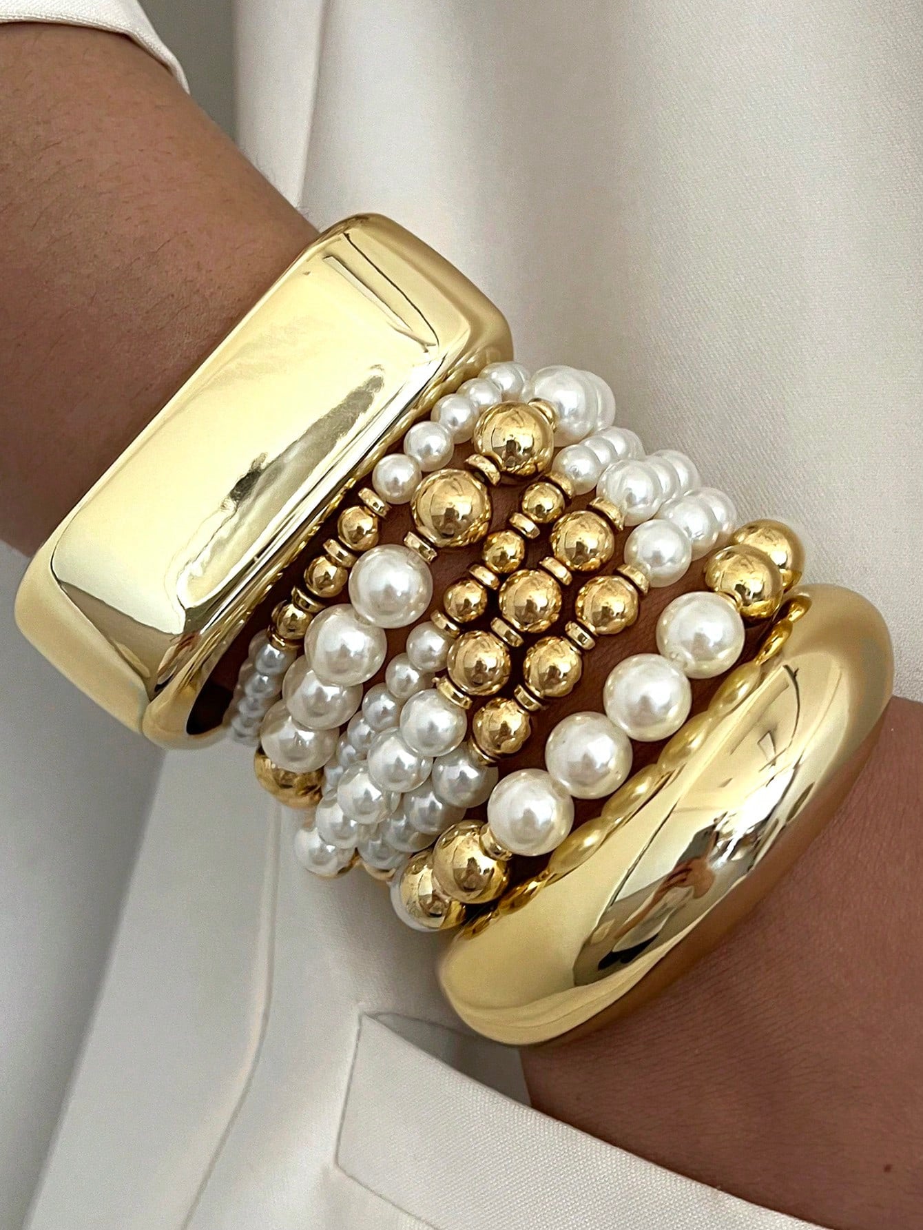 Evelyn – Vintage-Inspired Bangle Bracelet Set