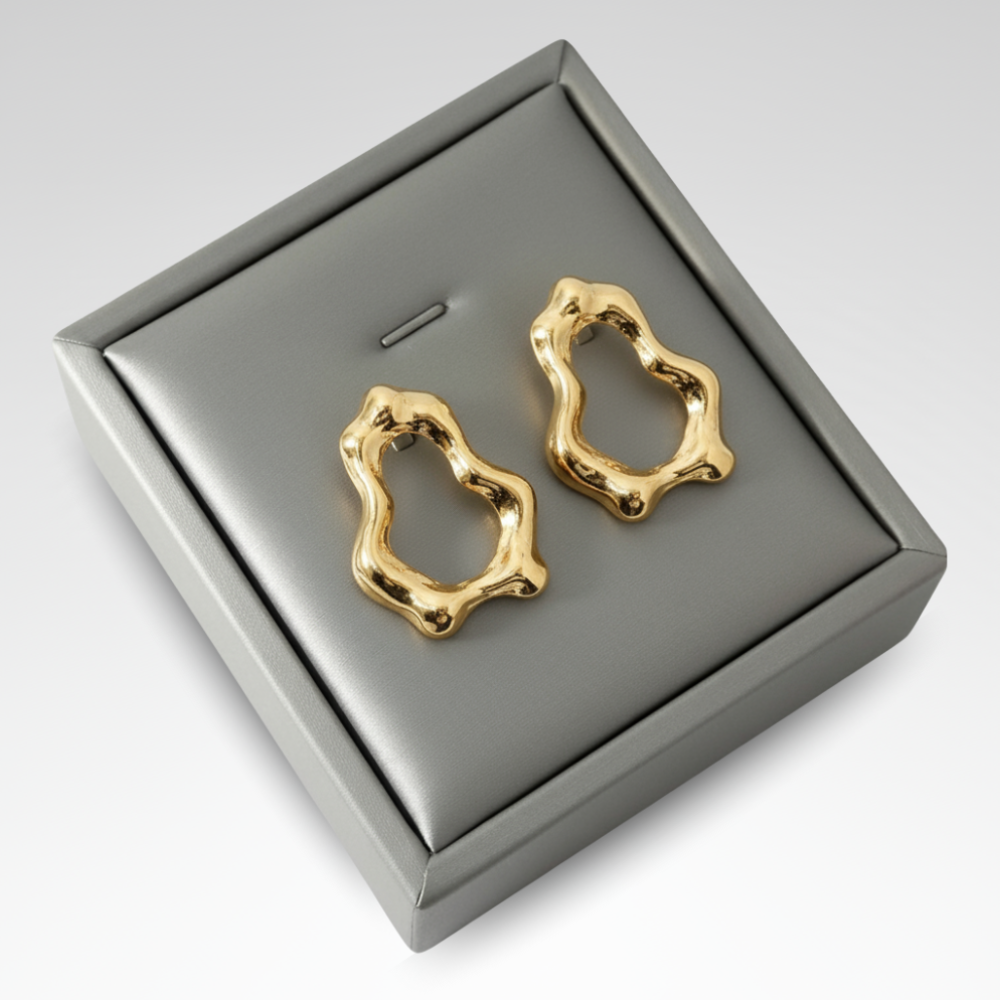 Evelyn – Modern Geometric Earrings