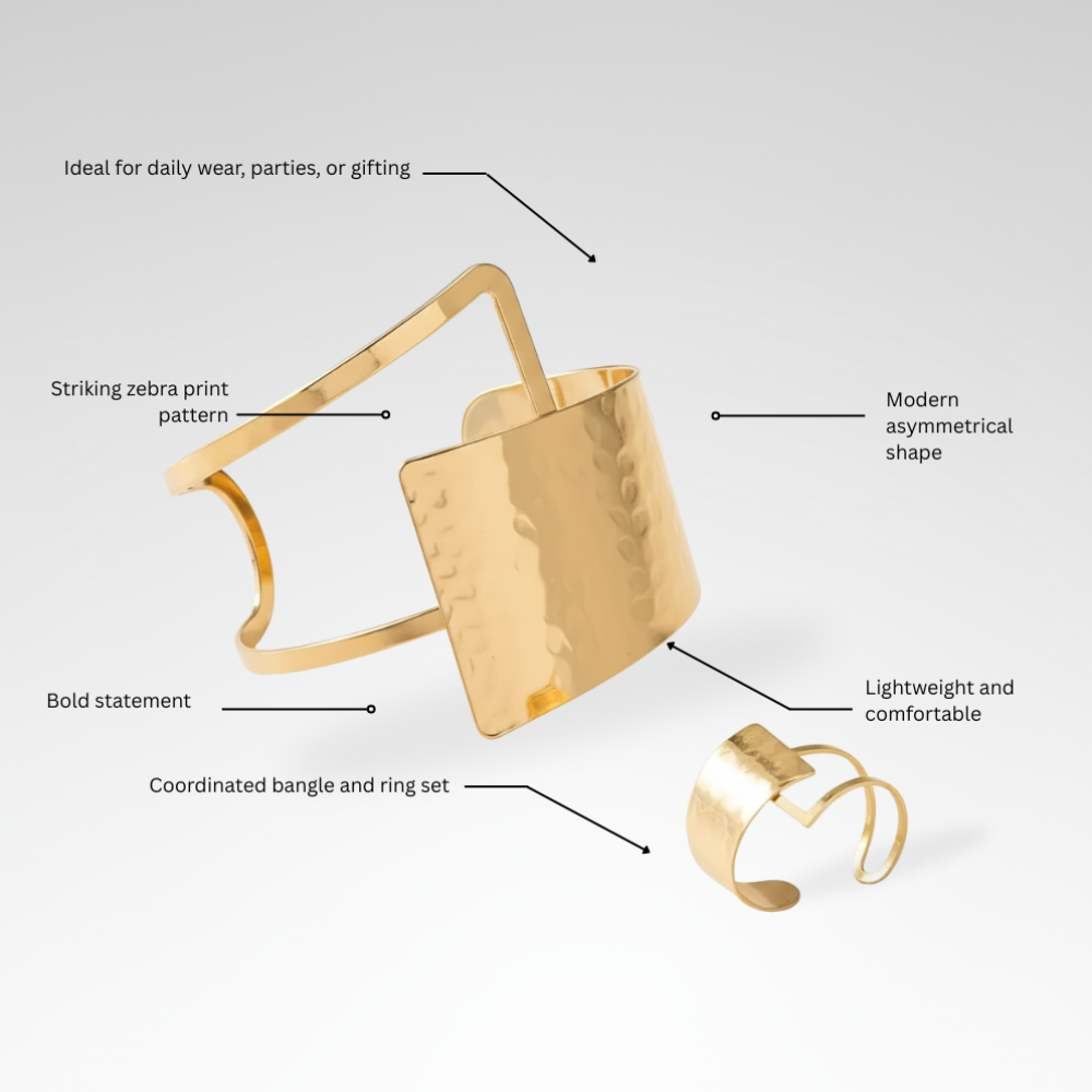 Evelyn – Wild Print Jewelry Set