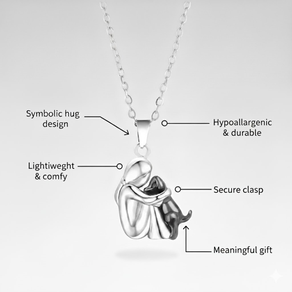 Evelyn – Hug Pendant Necklace for Cherished Connections