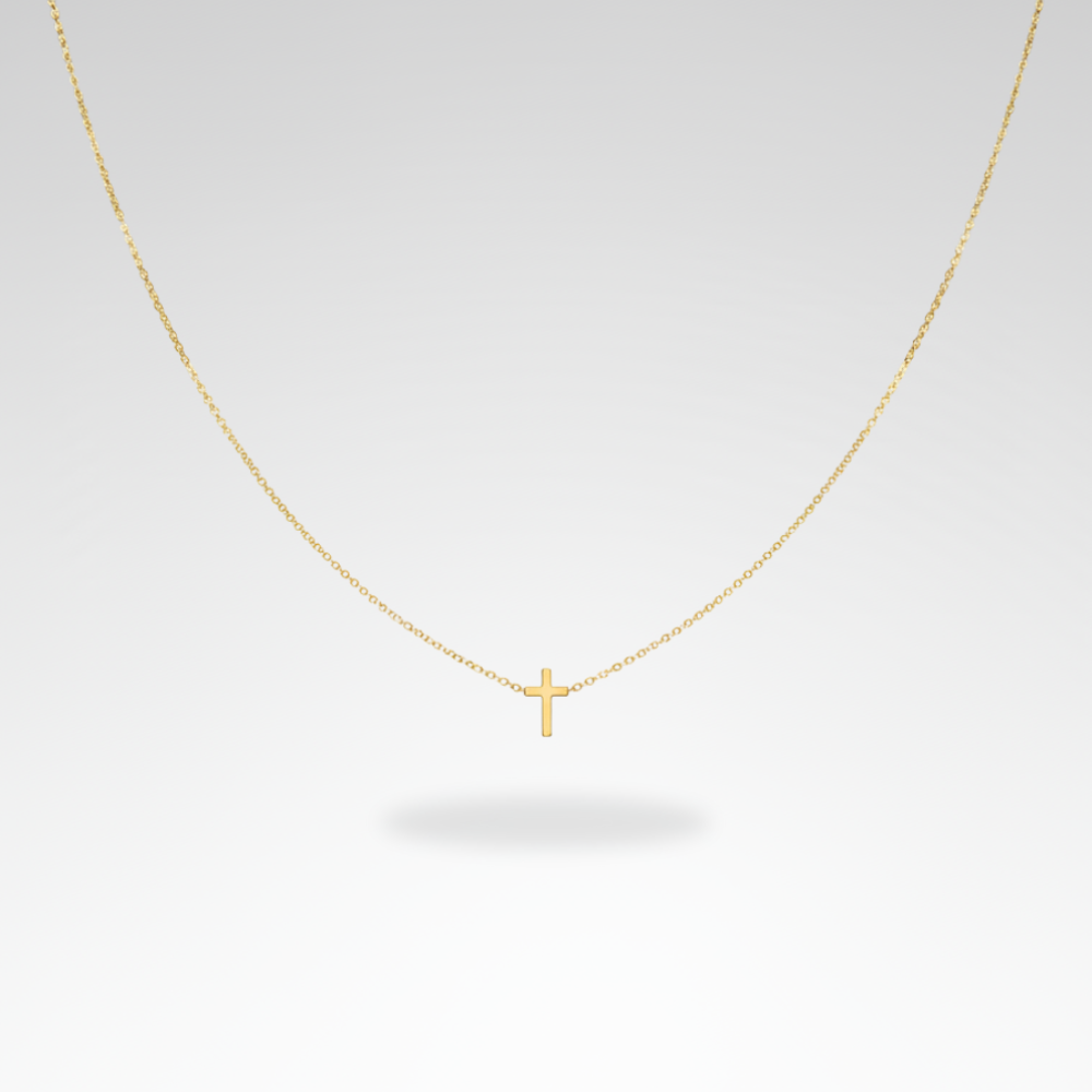 Evelyn – Timeless Cross Necklace