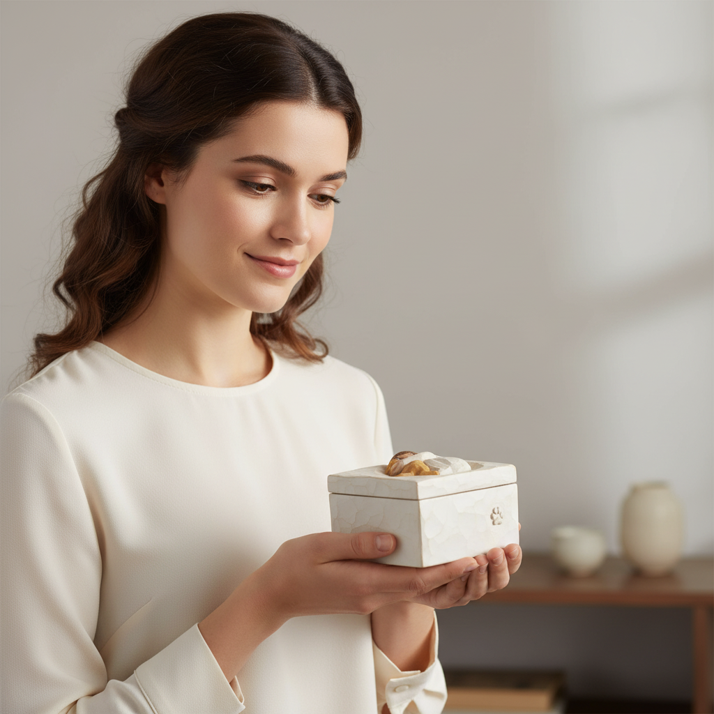 Evelyn – Handcrafted Keepsake Box for Pet Lovers