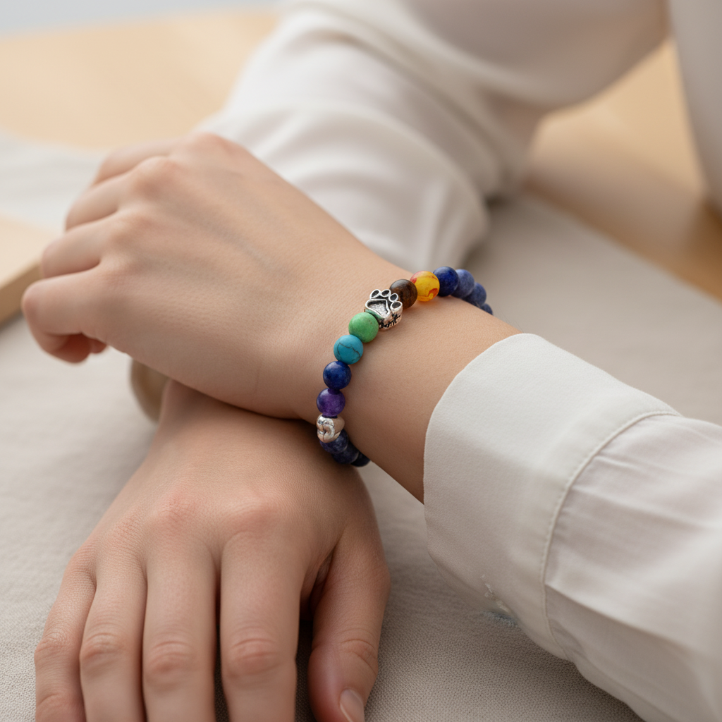 Evelyn – Rainbow Bridge Chakra Comfort Bracelet