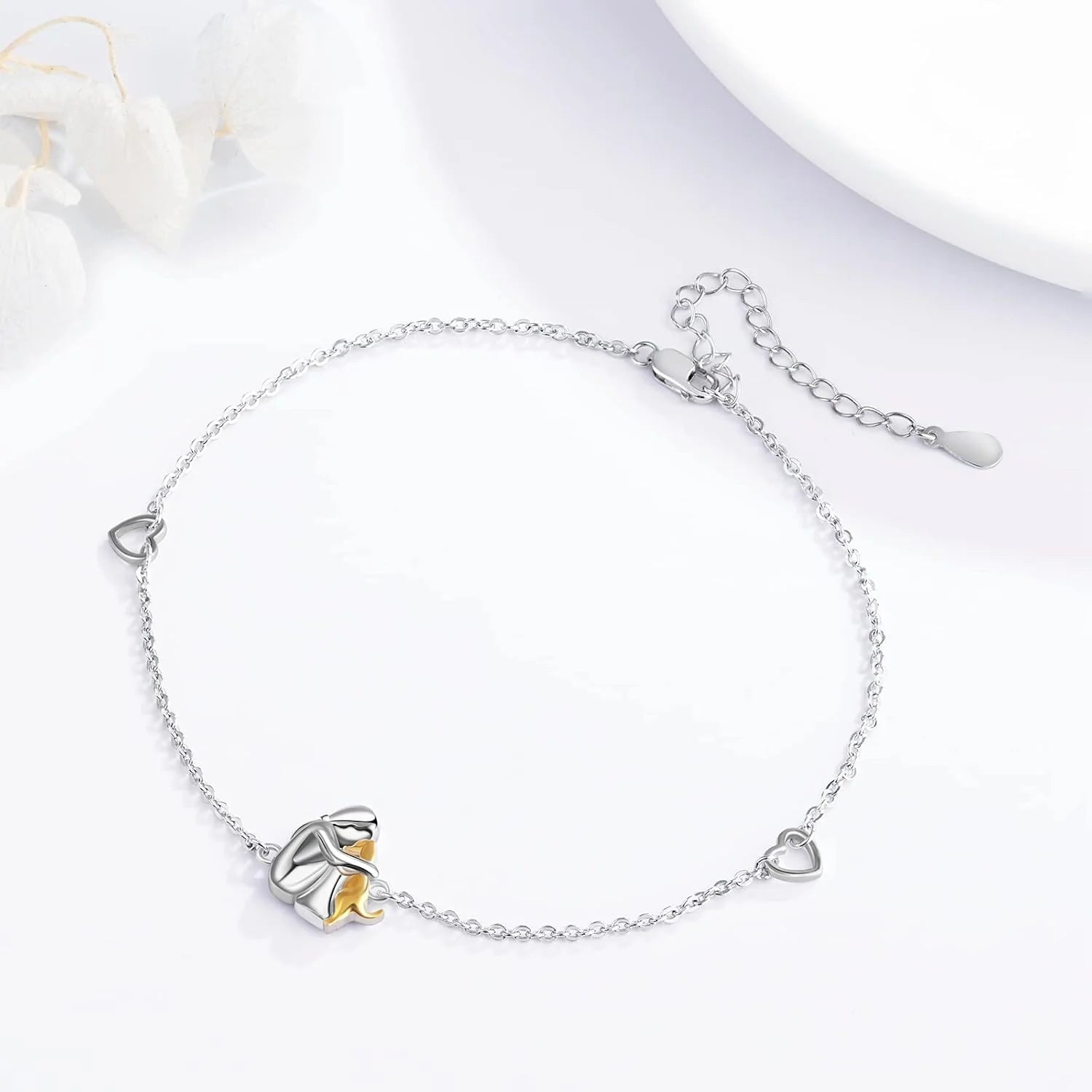 Evelyn – Adjustable Fit Dog Charm Bracelet for Pet Lovers