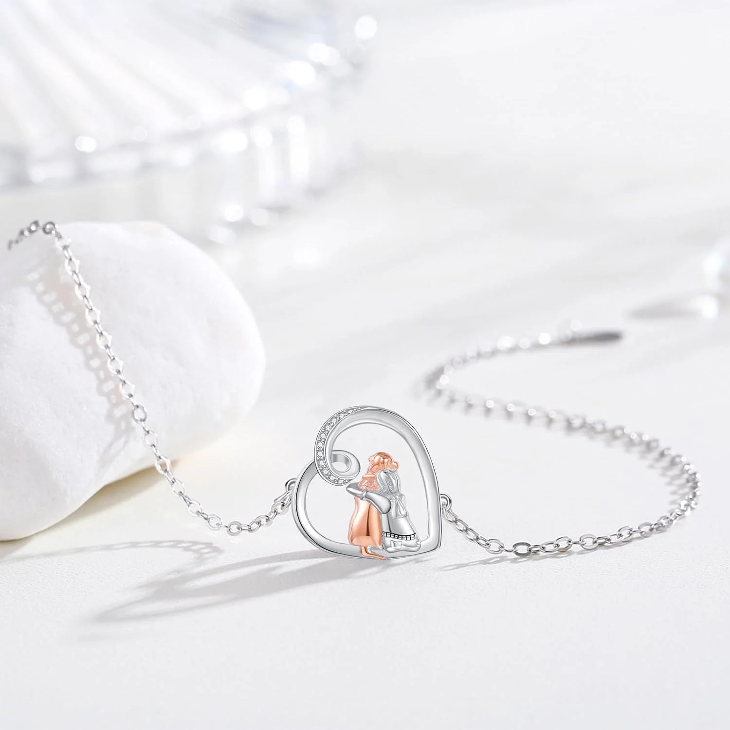 Evelyn – Adjustable Fit Dog Charm Bracelet for Pet Lovers