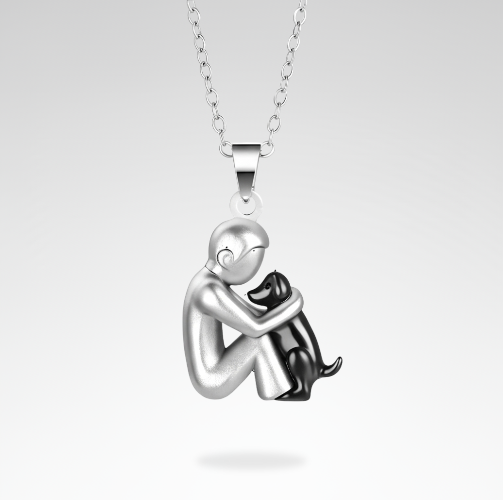 Evelyn – Memorial Hug Pendant Necklace Set