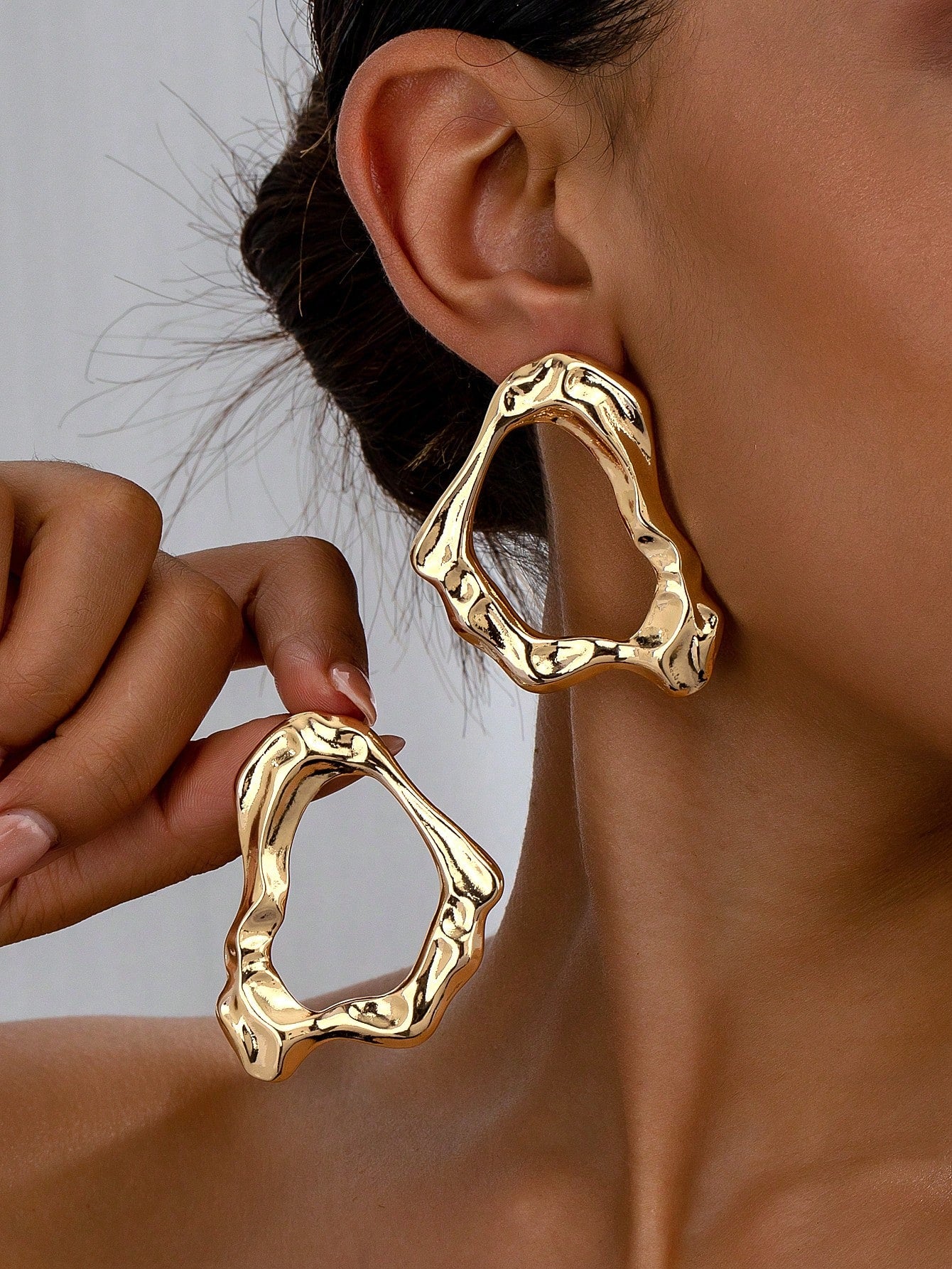 Evelyn – Modern Geometric Earrings