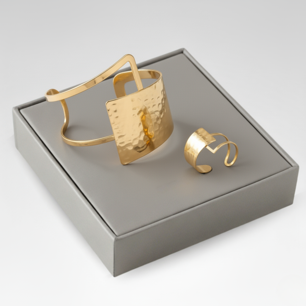 Evelyn – Wild Print Jewelry Set