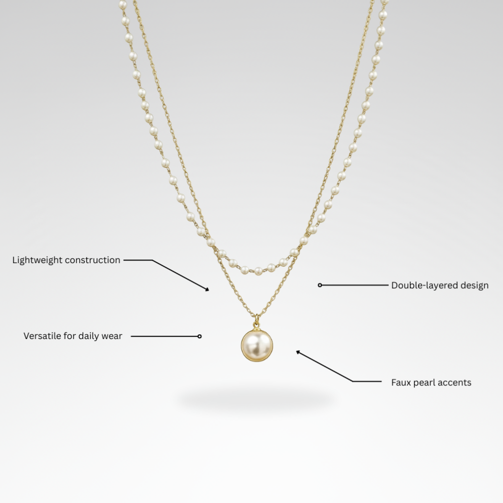 Evelyn – Elegant Cat Eye Stone & Heart Necklace