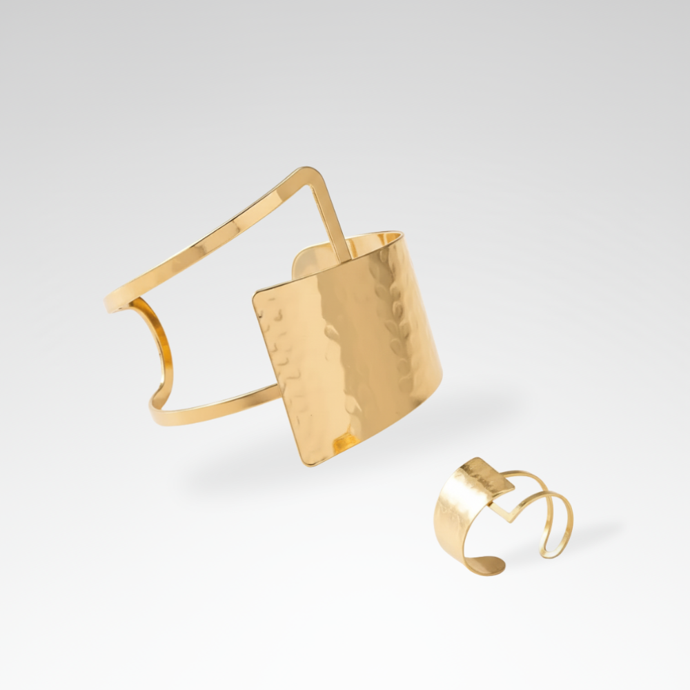 Evelyn – Wild Print Jewelry Set