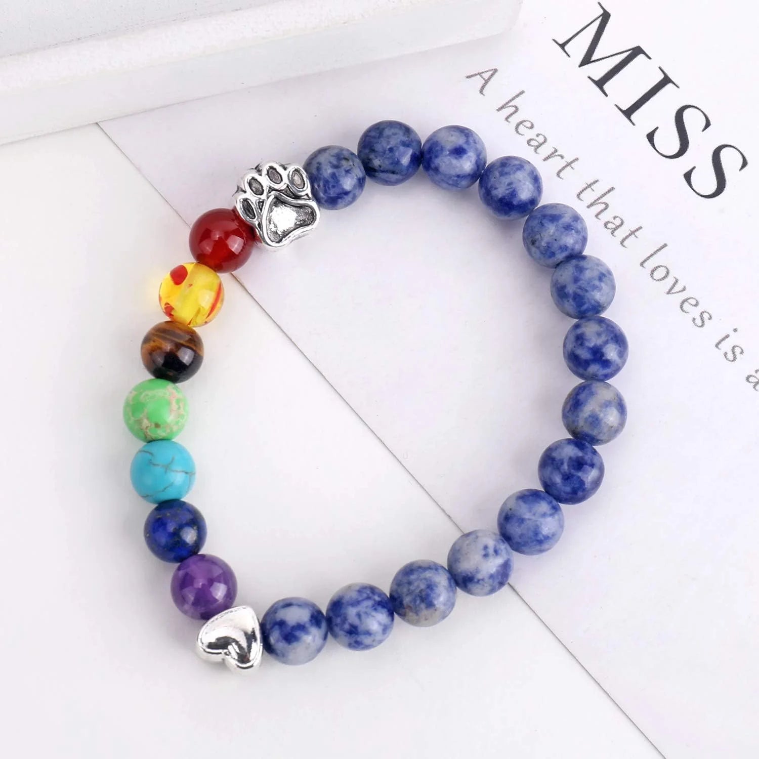 Evelyn – Rainbow Bridge Chakra Comfort Bracelet