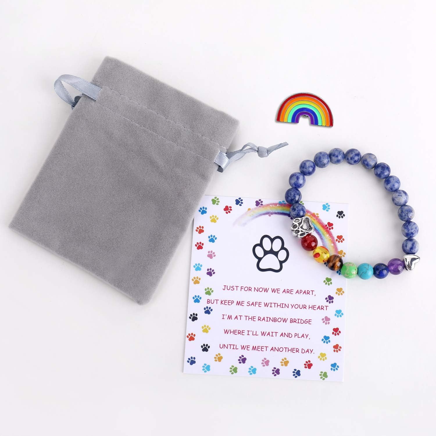 Evelyn – Rainbow Bridge Chakra Comfort Bracelet