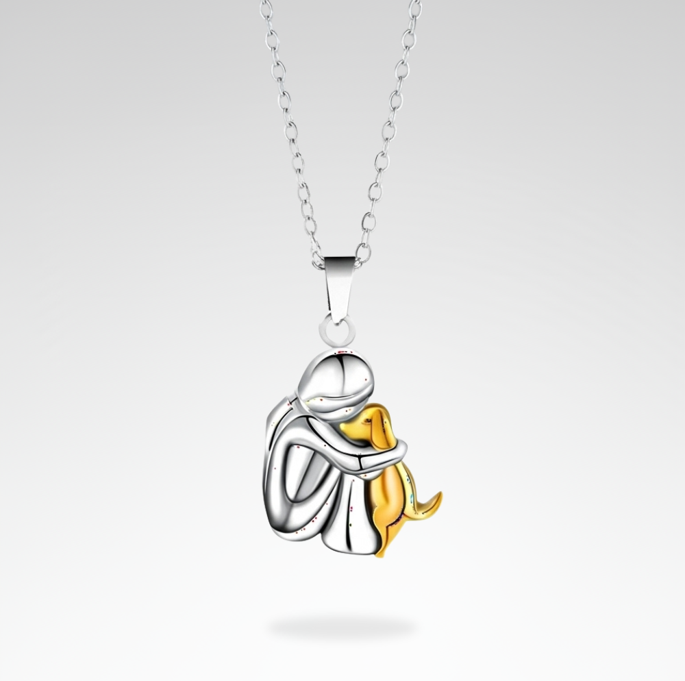 Evelyn – Memorial Hug Pendant Necklace Set