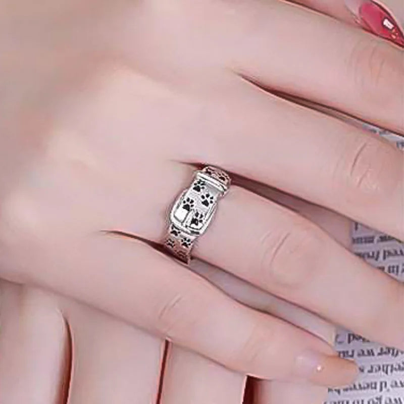 Evelyn – Adjustable Dog Collar Ring for Pet Lovers