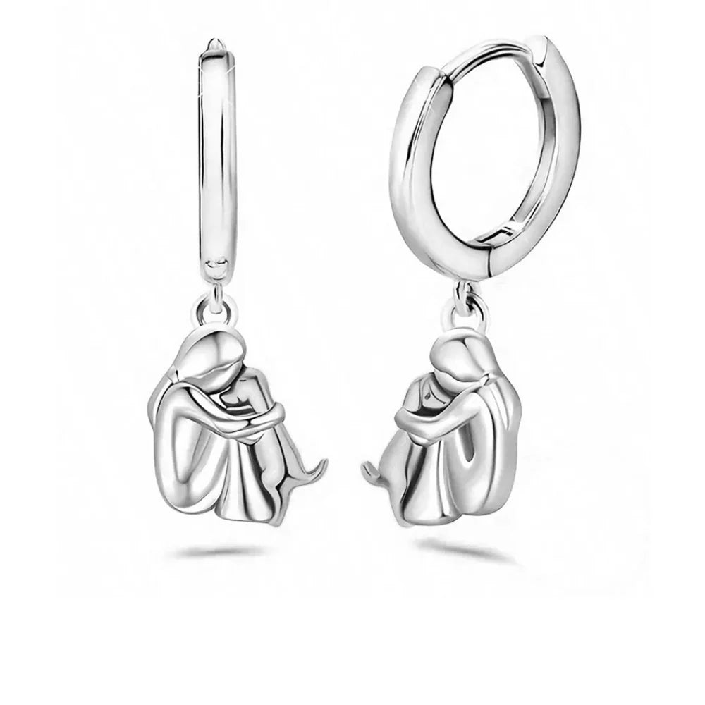 Evelyn – Memorial Hug Pendant Necklace Set