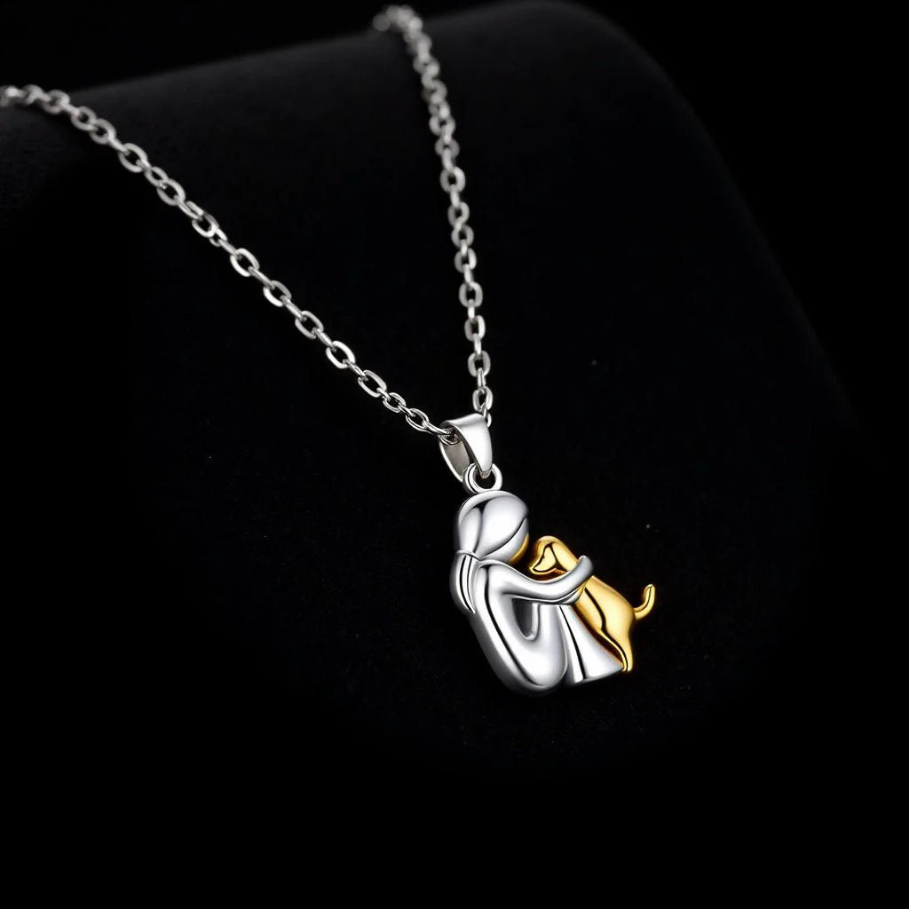 Evelyn – Memorial Hug Pendant Necklace Set