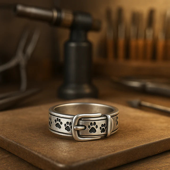 Evelyn – Adjustable Dog Collar Ring for Pet Lovers
