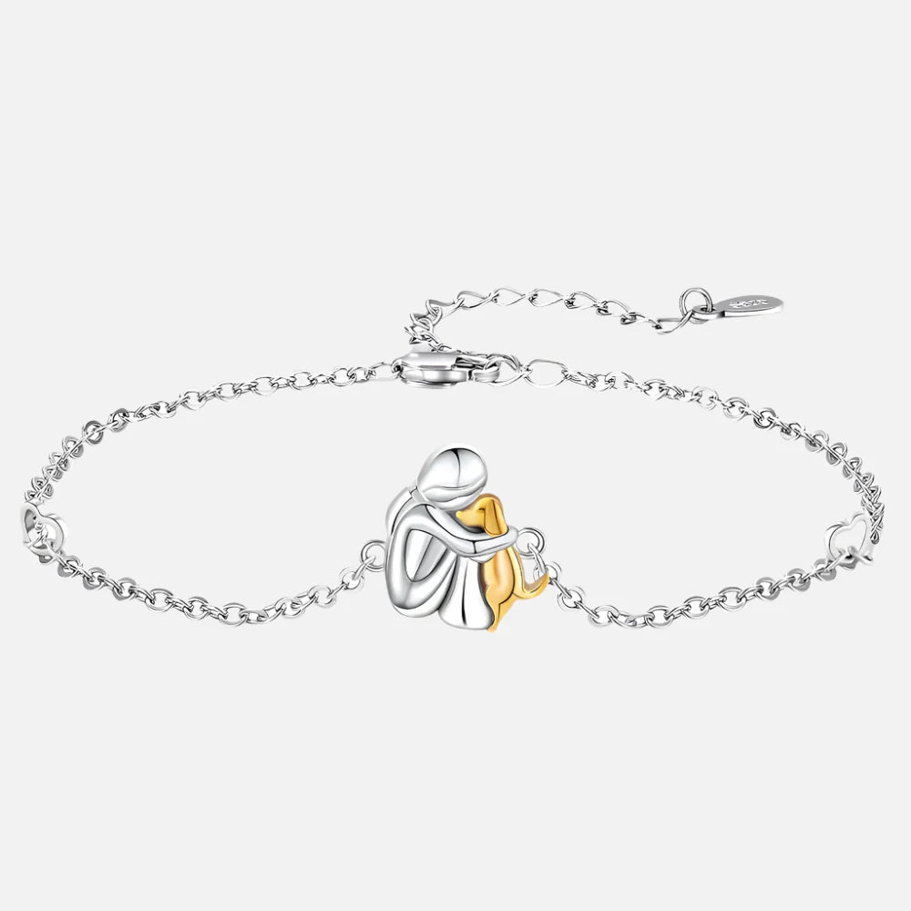 Evelyn – Adjustable Fit Dog Charm Bracelet for Pet Lovers